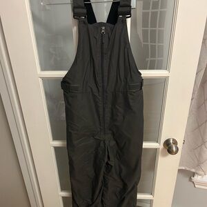 Columbia Kids Grey Snow Bibs